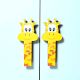 Handcrafted Acacia Wood Giraffe Handle Pair